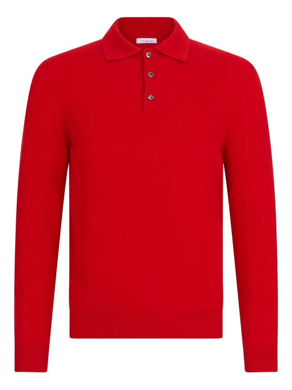 Malo buttoned polo shirt - Rosso