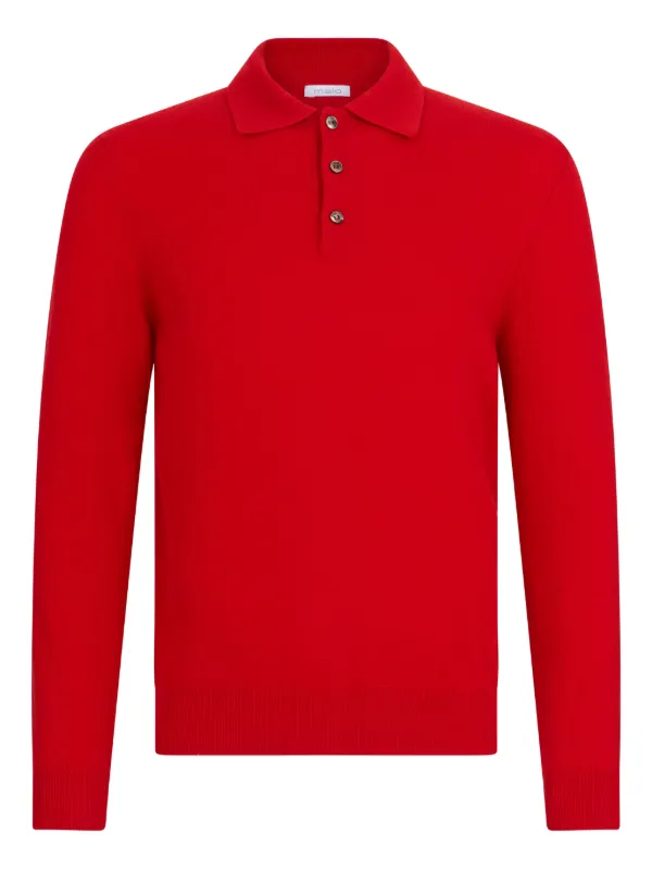 Ralph Lauren MILAN ポロシャツ レッド POLO RALPH LAUREN(ポロラルフローレン) ポロシャツ CUSTOM FIT レッド