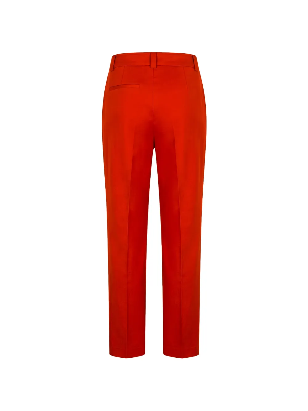 Moorer Straight plooibroek Rood