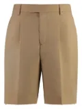VETEMENTS virgin wool bermuda shorts - Neutrals