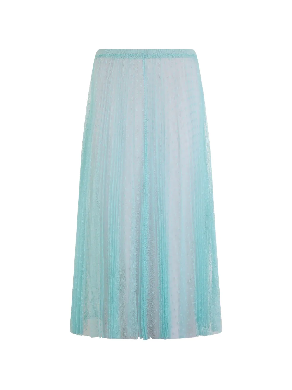 Valentino Garavani polka-dot-pattern skirt - Blu