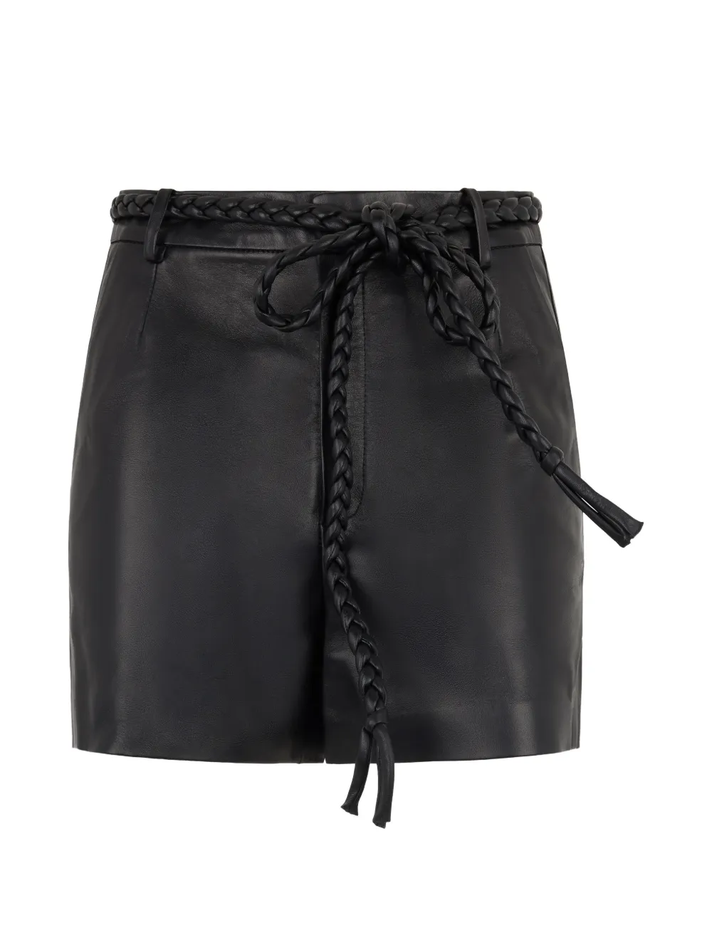 Valentino Garavani braided belt shorts - Nero
