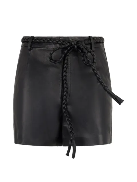 RED Valentino braided belt shorts