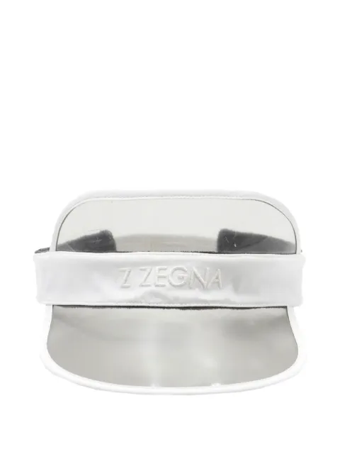 Zegna logo-embroidered visor cap
