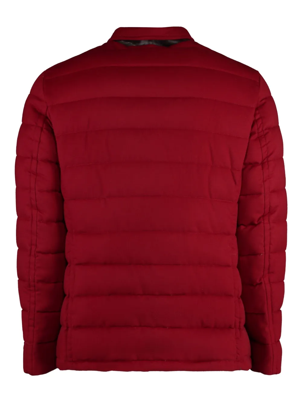 Moorer Zayin-Ilw padded cashmere jacket Rood