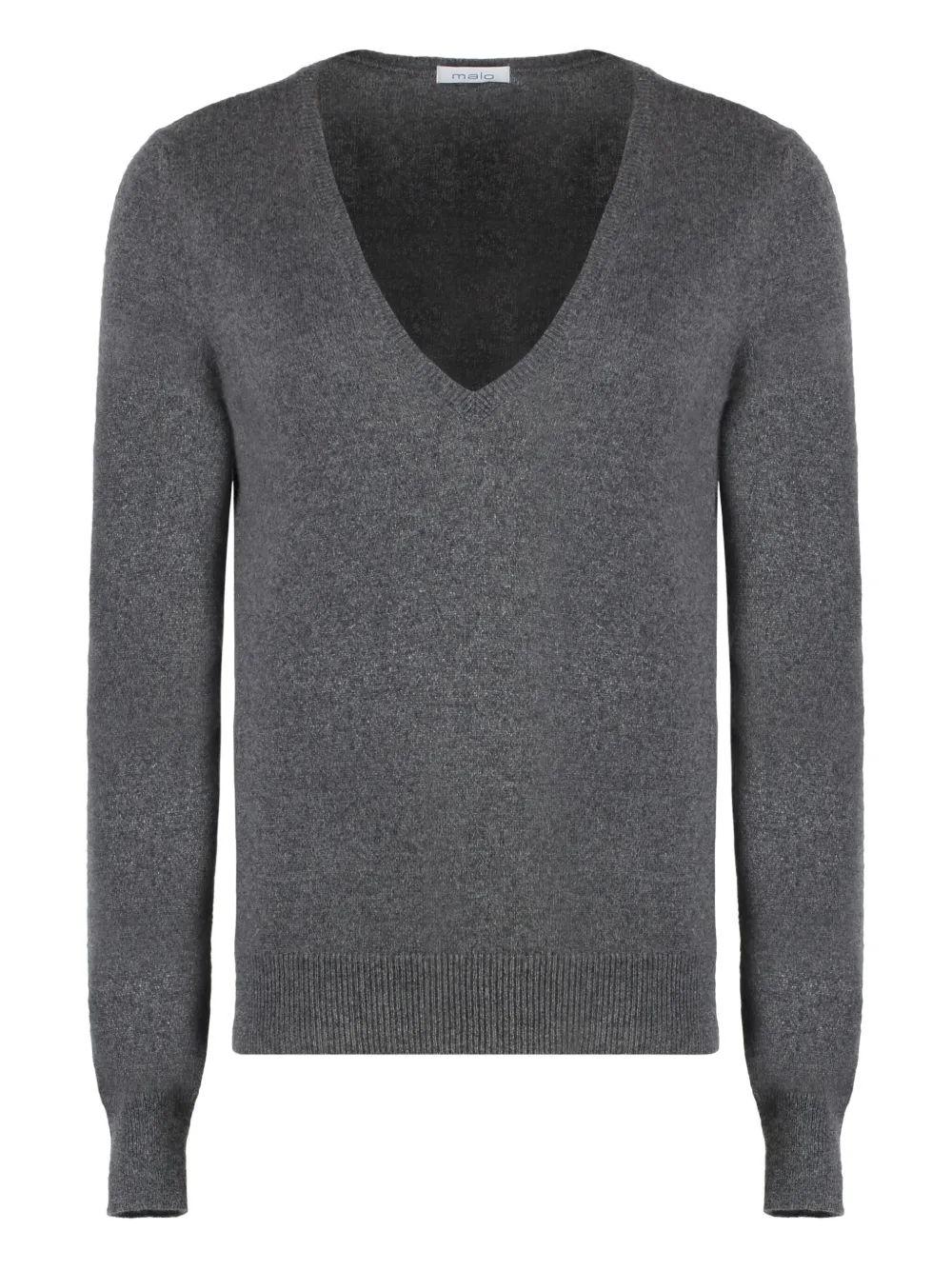 Shop Malo Cashmere-wool Jumper In Grey