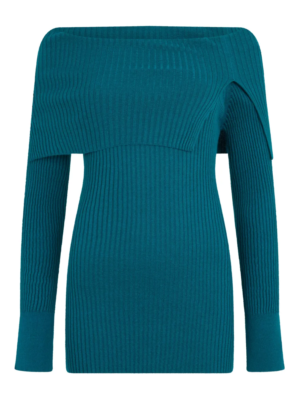 Malo ribbed top - Blu