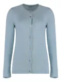 Malo virgin-wool cardigan - Blue