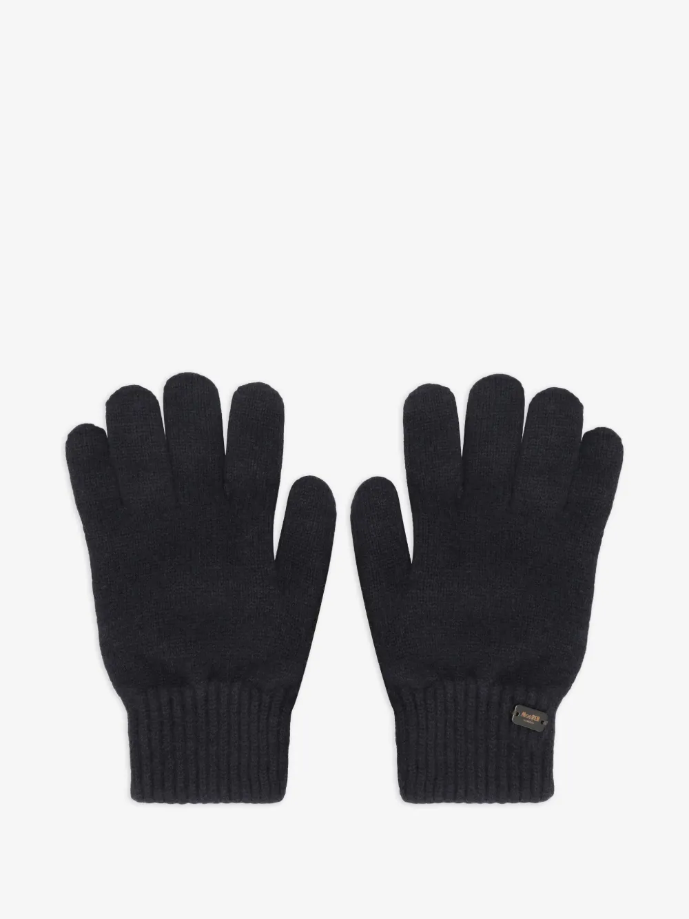 Moorer palm-insert cashmere gloves | Blue | Image 1