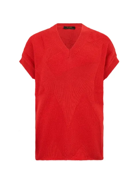 Moorer V-neck knitted sweater