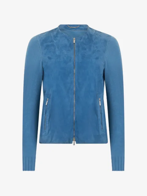 Moorer Erica panelled cardigan