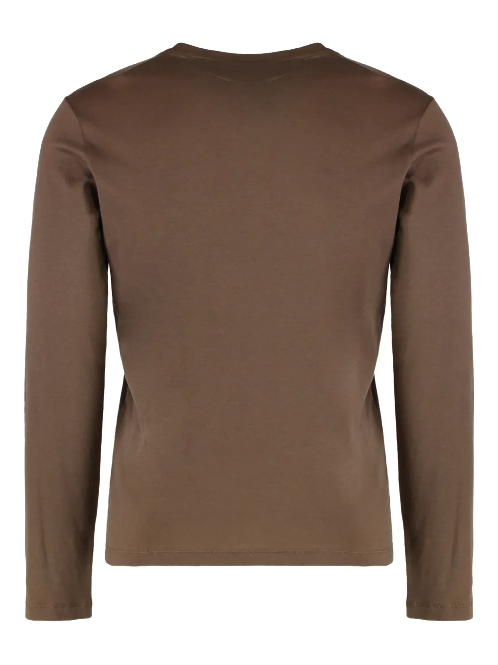 Moorer pocket T-shirt - Bruin