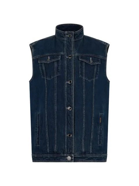 Moorer Eureka-P sleeveless denim vest