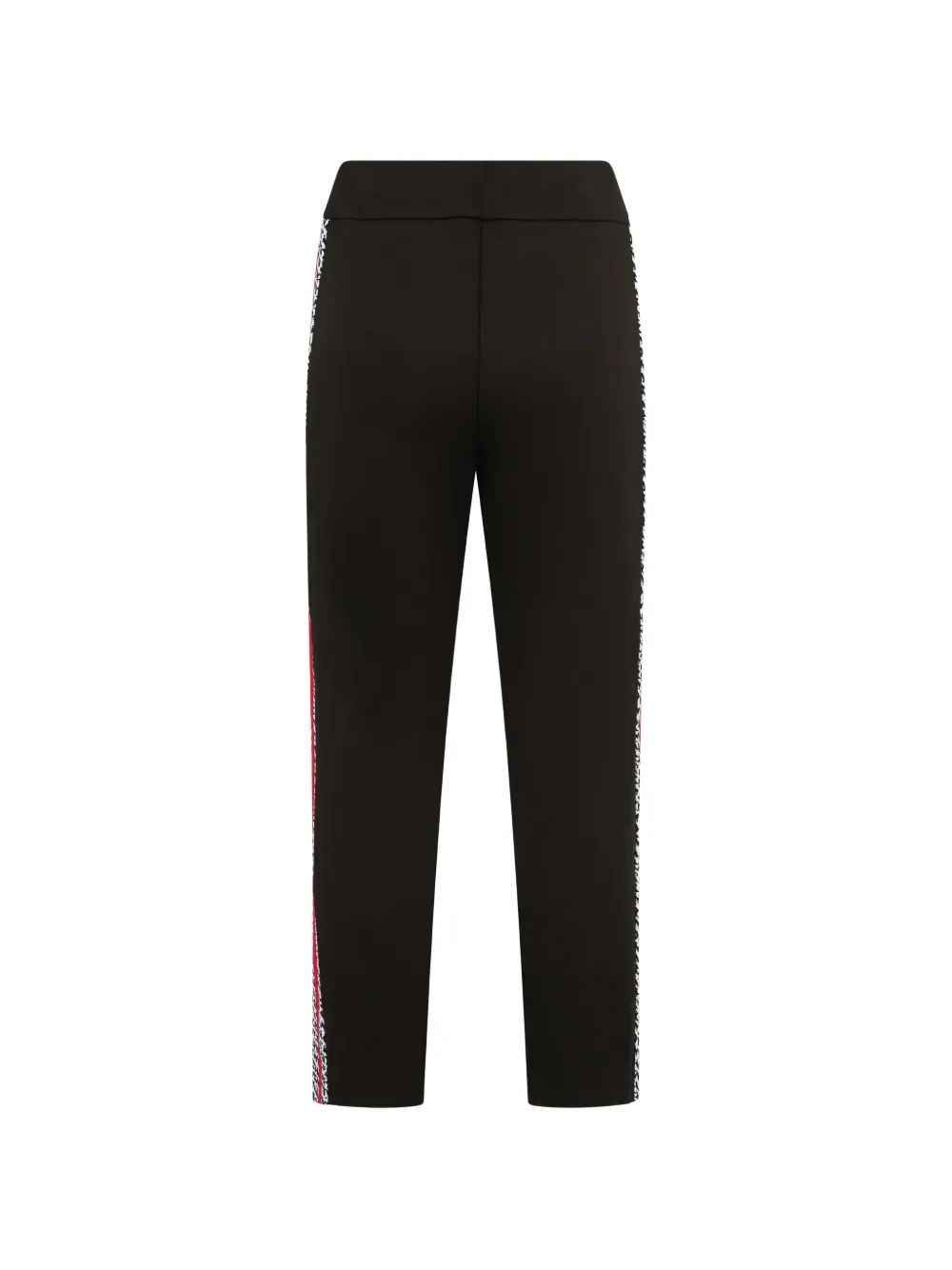 Moorer Pantalon met zijstreep Zwart