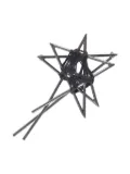 Lorena Antoniazzi decorative brooch - Grey