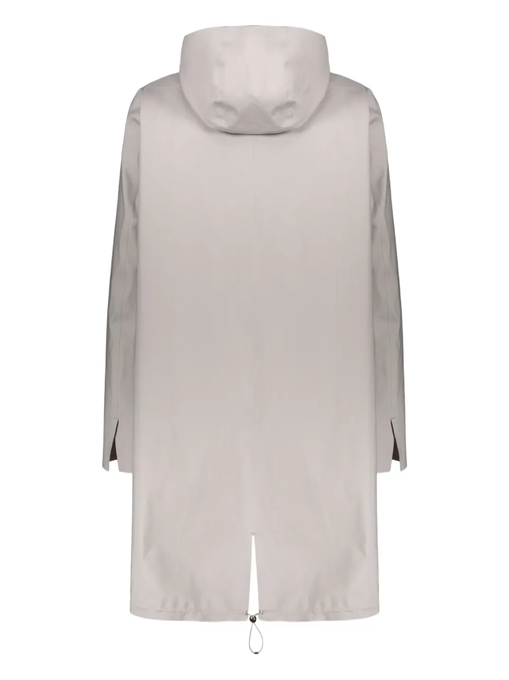 Herno hooded drawstring parka Grijs