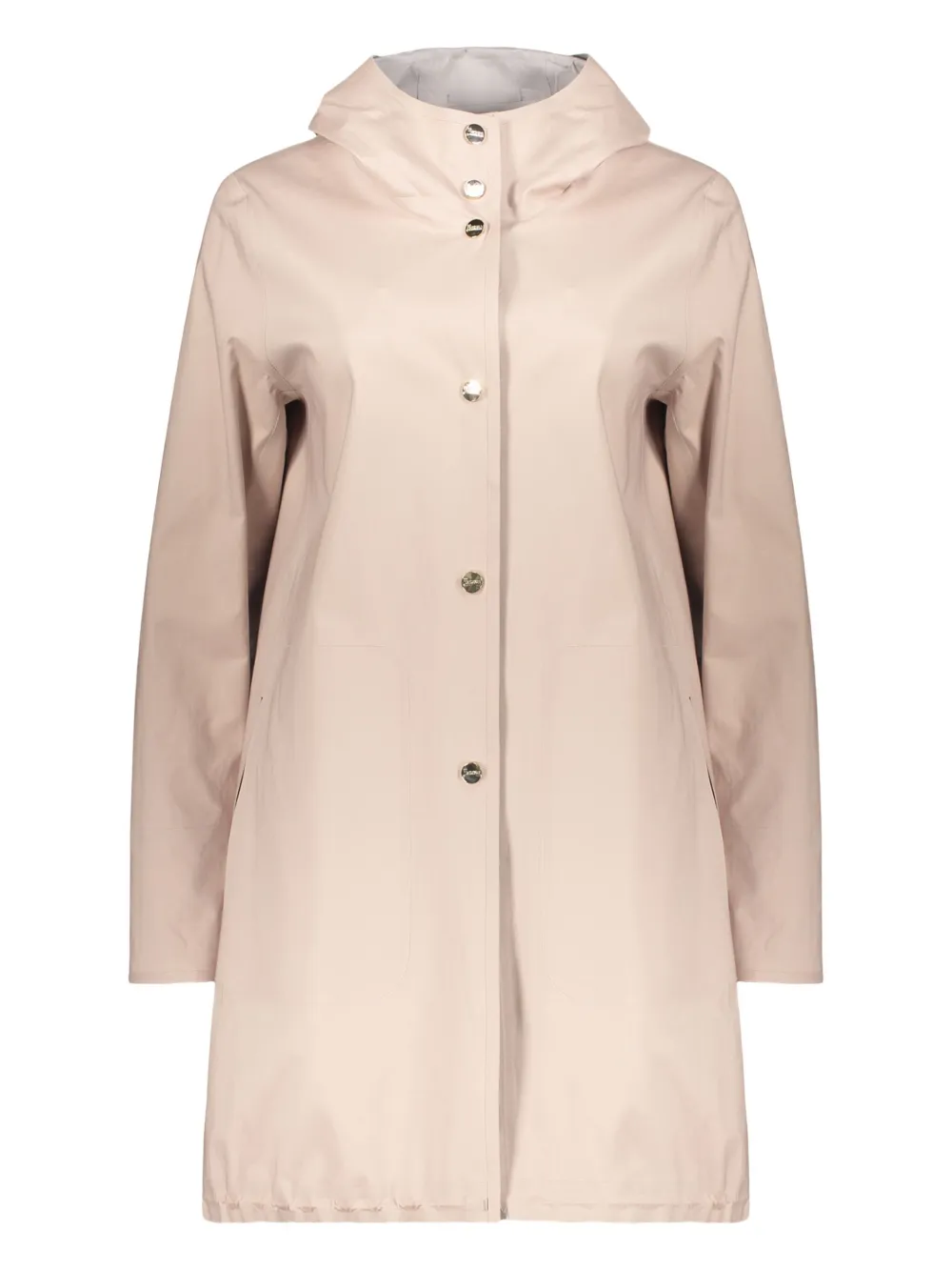 Herno hooded drawstring parka Grijs