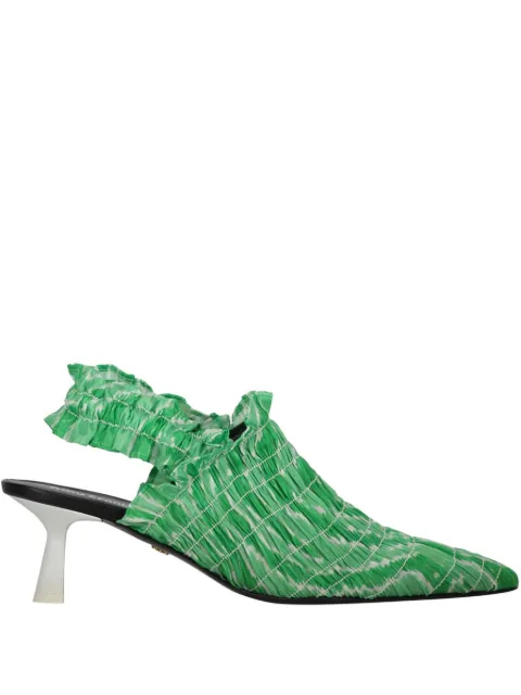 Amy Crookes 50mm elasticated pumps