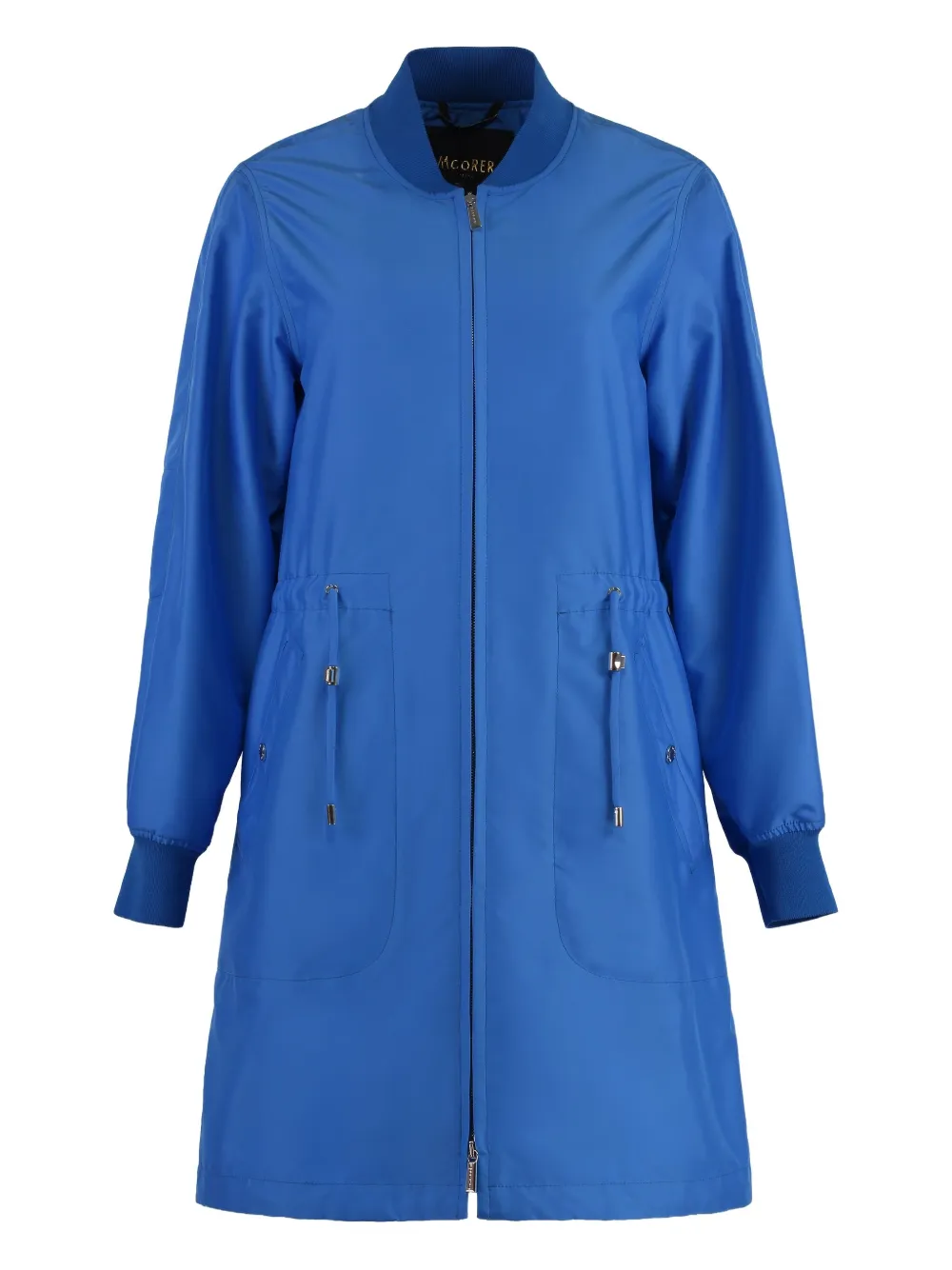 Moorer Amarilli drawstring-waist coat Blauw