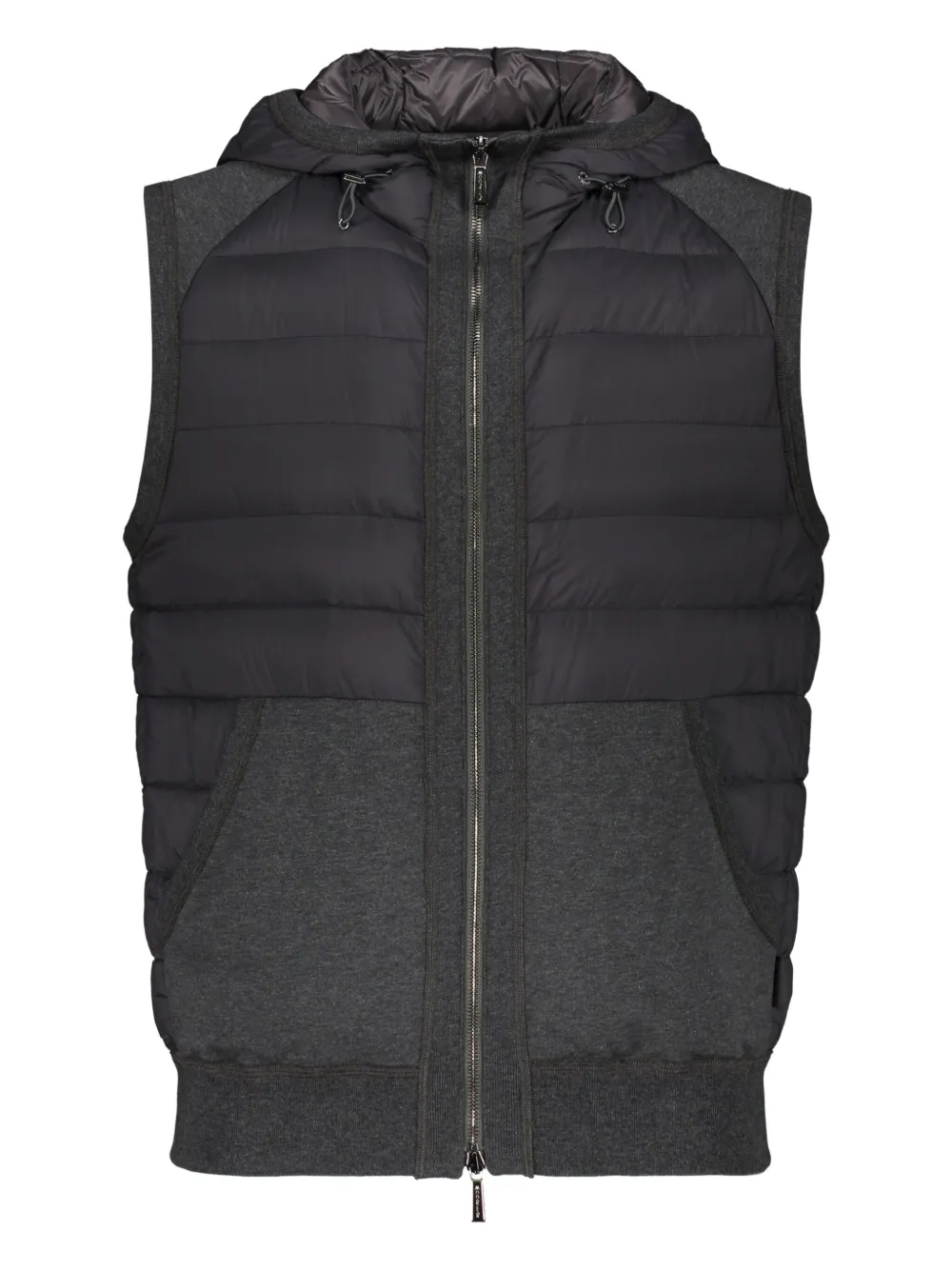 Moorer Arden gilet | Grey | Image 1