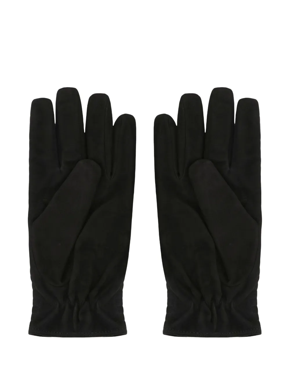 Moorer Bastian handschoenen met gestikt detail - NERO