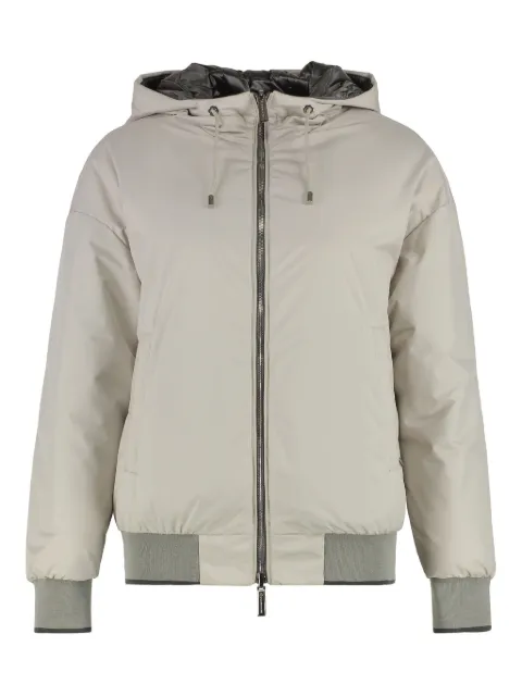 Moorer Becka hooded bomber jacket