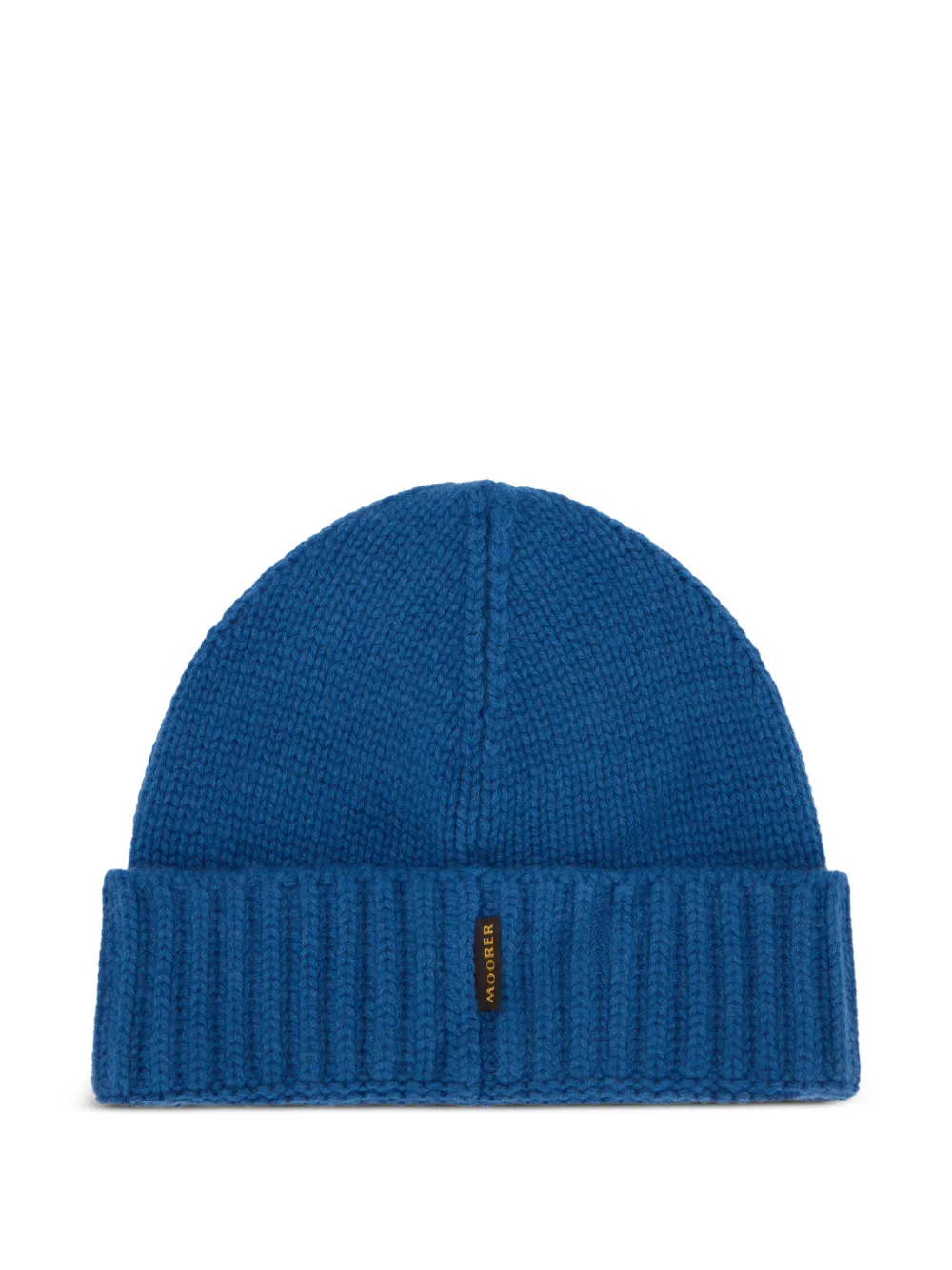 Moorer Geribbelde muts Blauw