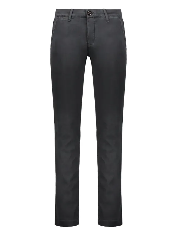 Moorer Bogart Buttoned Trousers in Blue