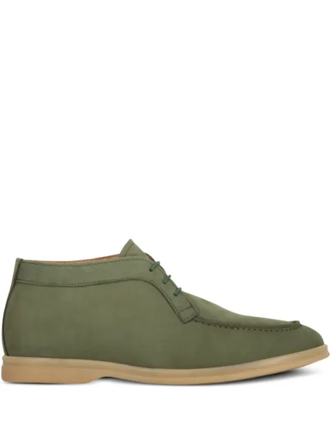 Bruno Magli leather lace-up boots