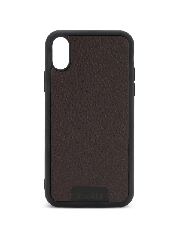 Moorer Textured Iphone X Case in Brown