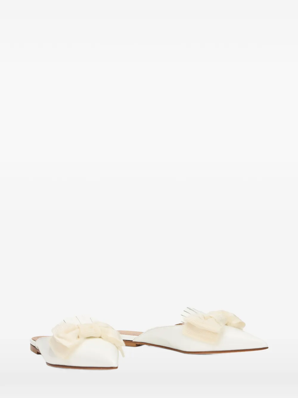 RED(V) Loafers met strik Wit