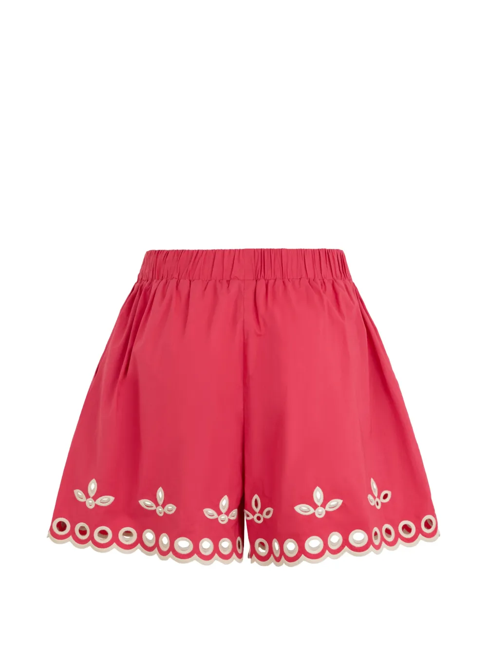 RED Valentino Shorts met borduurwerk Roze