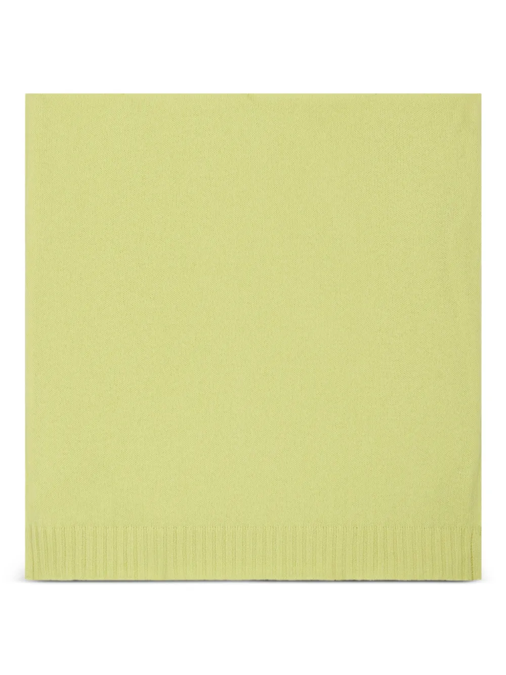 Malo ribbed-trim scarf - Grün