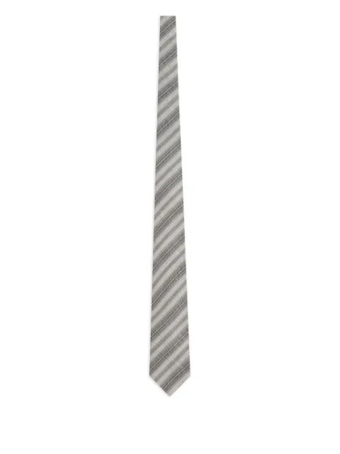 Zegna striped silk tie