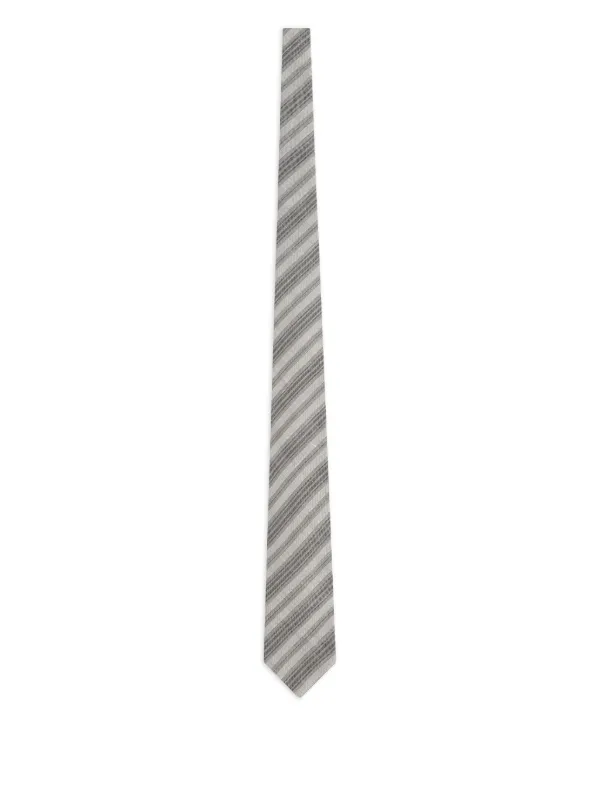 Zegna striped silk tie - Main Image