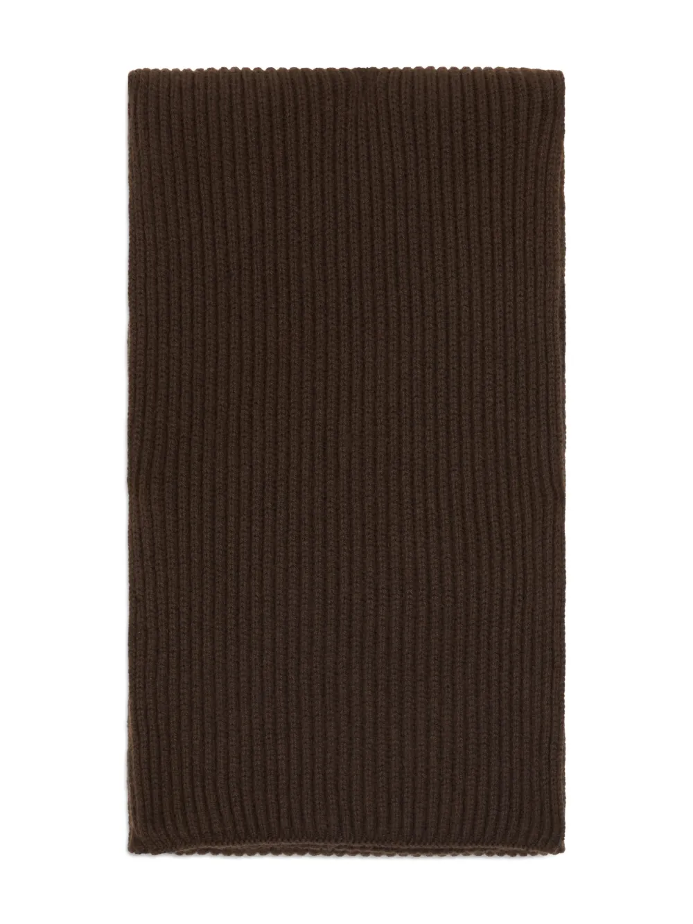 Malo ribbed scarf - Braun