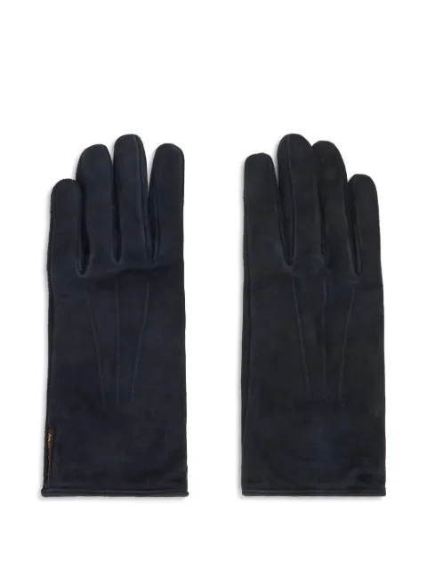 Moorer press-stud gloves