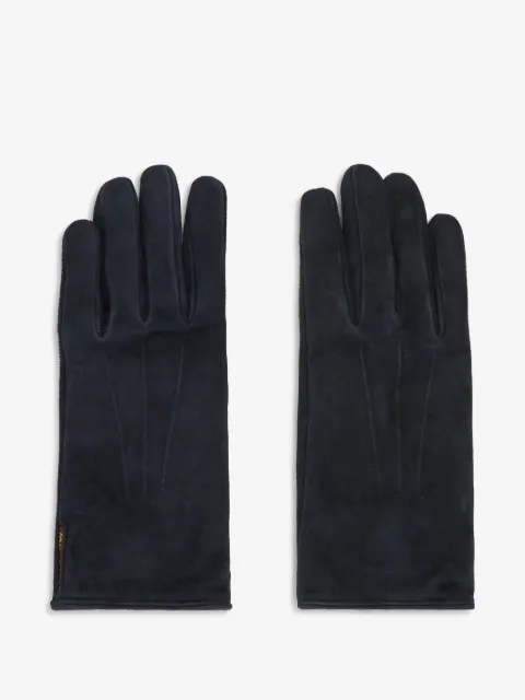 Moorer press-stud gloves