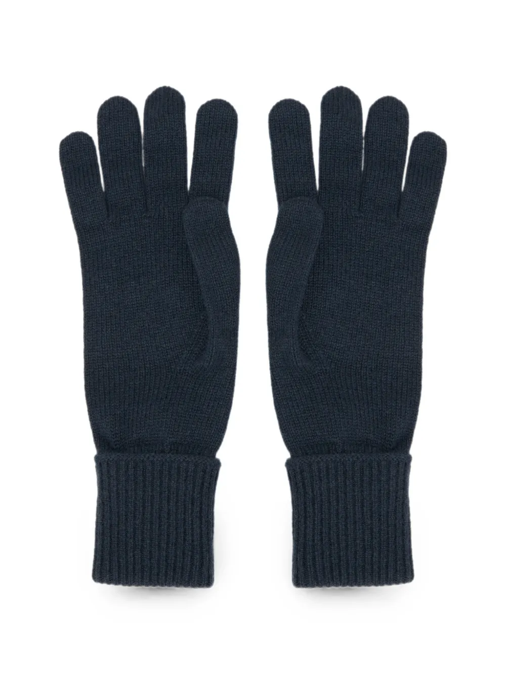 Moorer Handschoenen met logoplakkaat Blauw