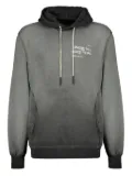 ISO.POETISM graphic-print hoodie - Grey
