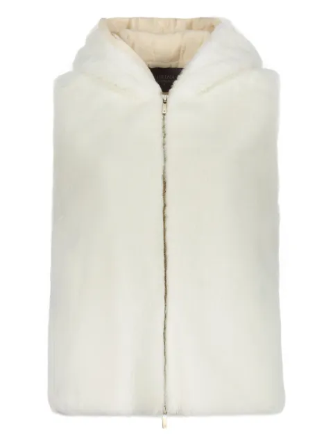 Lorena Antoniazzi faux-fur waistcoat