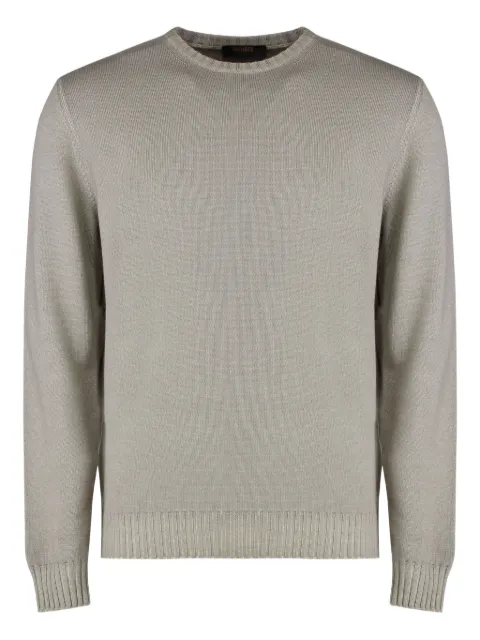 Moorer long-sleeve ribbed-knit sweater