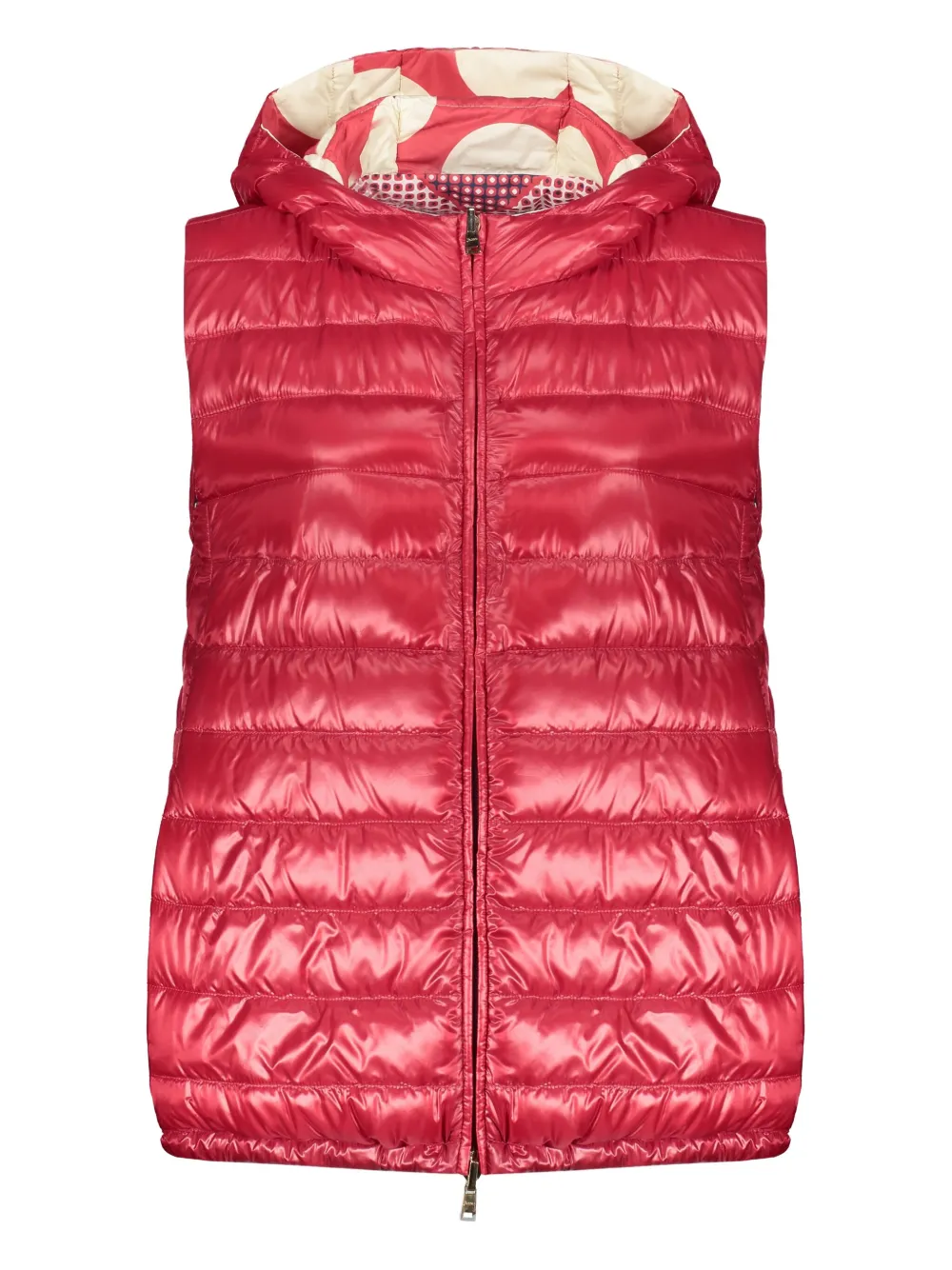 Herno Omkeerbare bodywarmer Rood