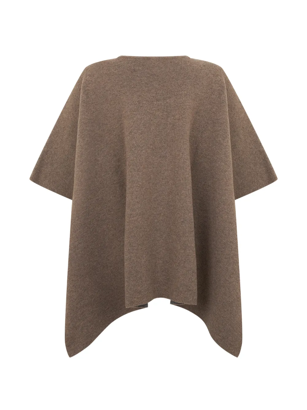 Moorer T-shirt met korte mouwen Bruin