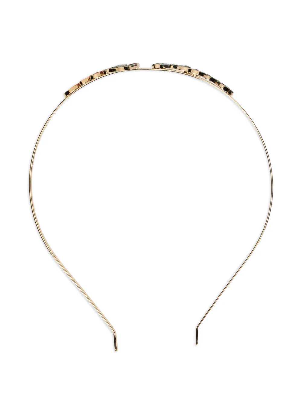 RED(V) decorative lettering headband - Oro