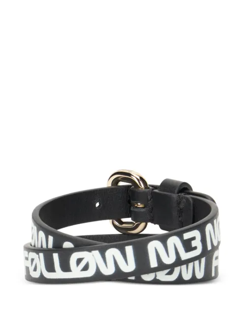 RED(V) buckled bracelet