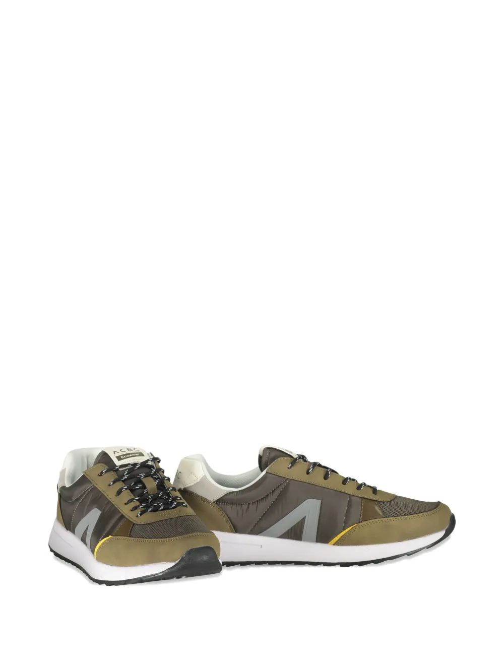 ACBC Haki Erkek sneakers met vlakken Bruin