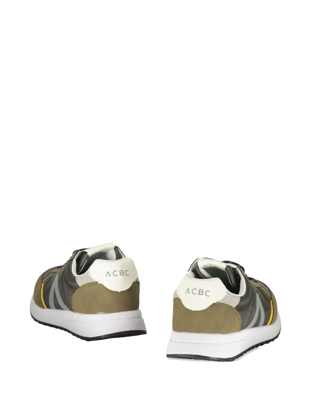 ACBC Haki Erkek sneakers met vlakken Bruin