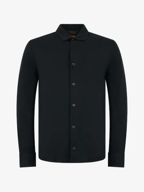Moorer Siena long-sleeve pocket shirt