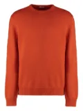 Malo crew-neck cashmere sweater - Orange